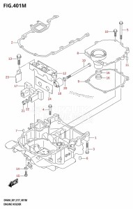 DF40A From 04004F-710001 (E34-Italy)  2017 drawing ENGINE HOLDER (DF60ATH:E40)