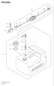 00994F-810001 (2018) 9.9hp P01-Gen. Export 1 (DF9.9A  DF9.9AR) DF9.9A drawing FUEL TANK