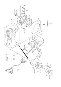 Outboard DF 25 drawing Concealed Remocon (1)