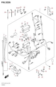 DF175TG From 17502F-610001 (E03)  2016 drawing HARNESS (DF175Z:E03)