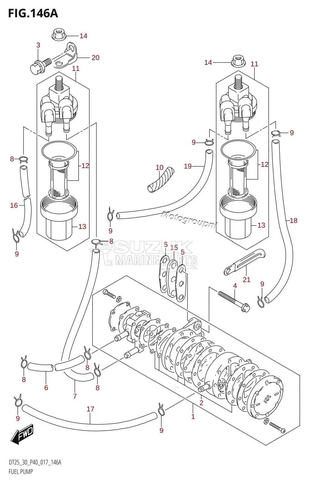 FUEL PUMP (DT25K:P36)