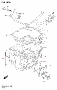 DF200A From 20003F-810001 (E03)  2018 drawing OIL PAN (DF200AST)