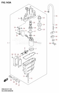 DF40A From 04003F-710001 (E03)  2017 drawing FUEL VAPOR SEPARATOR