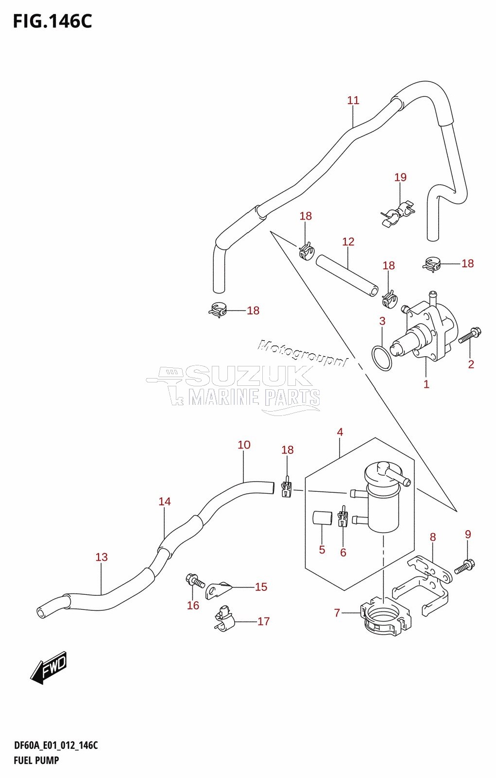 FUEL PUMP (DF40AST:E34)