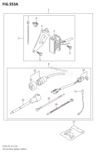 DF20A From 02002F-410001 (P01)  2014 drawing OPT:ELECTRICAL (MANUAL STARTER) (DF9.9B:P01)