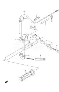 DF 2.5 drawing Tiller Handle