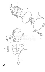 DF 9.9 drawing Oil Pump