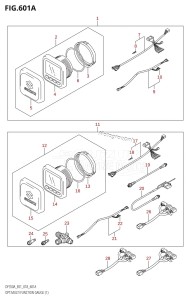 DF350A From 35001F-710001 (E01)  2017 drawing OPT:MULTI FUNCTION GAUGE (1)