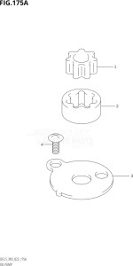 00252F-140001 (2021) 2.5hp P03-U.S.A (DF2.5   DF2.5M1) DF2.5 drawing OIL PUMP