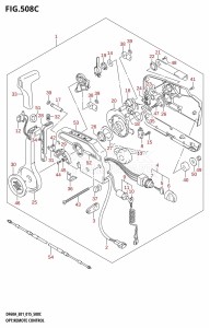 DF60A From 06002F-510001 (E01 E40)  2015 drawing OPT:REMOTE CONTROL (DF50A:E01)