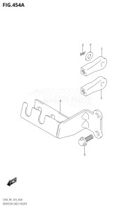 00994F-810001 (2018) 9.9hp P01-Gen. Export 1 (DF9.9A  DF9.9AR) DF9.9A drawing REMOCON CABLE HOLDER (DF8AR,DF9.9AR)