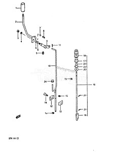 DT4 From 00402-610779 ()  1986 drawing CLUTCH