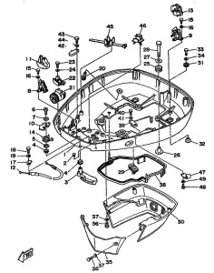 200B drawing BOTTOM-COWLING