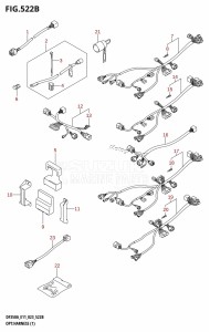 DF300B From 30003F-340001 (E11)  2023 drawing OPT:HARNESS (1) (022,023)