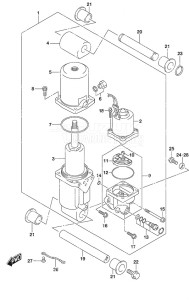 DF 115A drawing Trim Cylinder