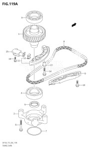 15001F-680001 (2006) 150hp E03-USA (DF150TK6) DF150 drawing TIMING CHAIN