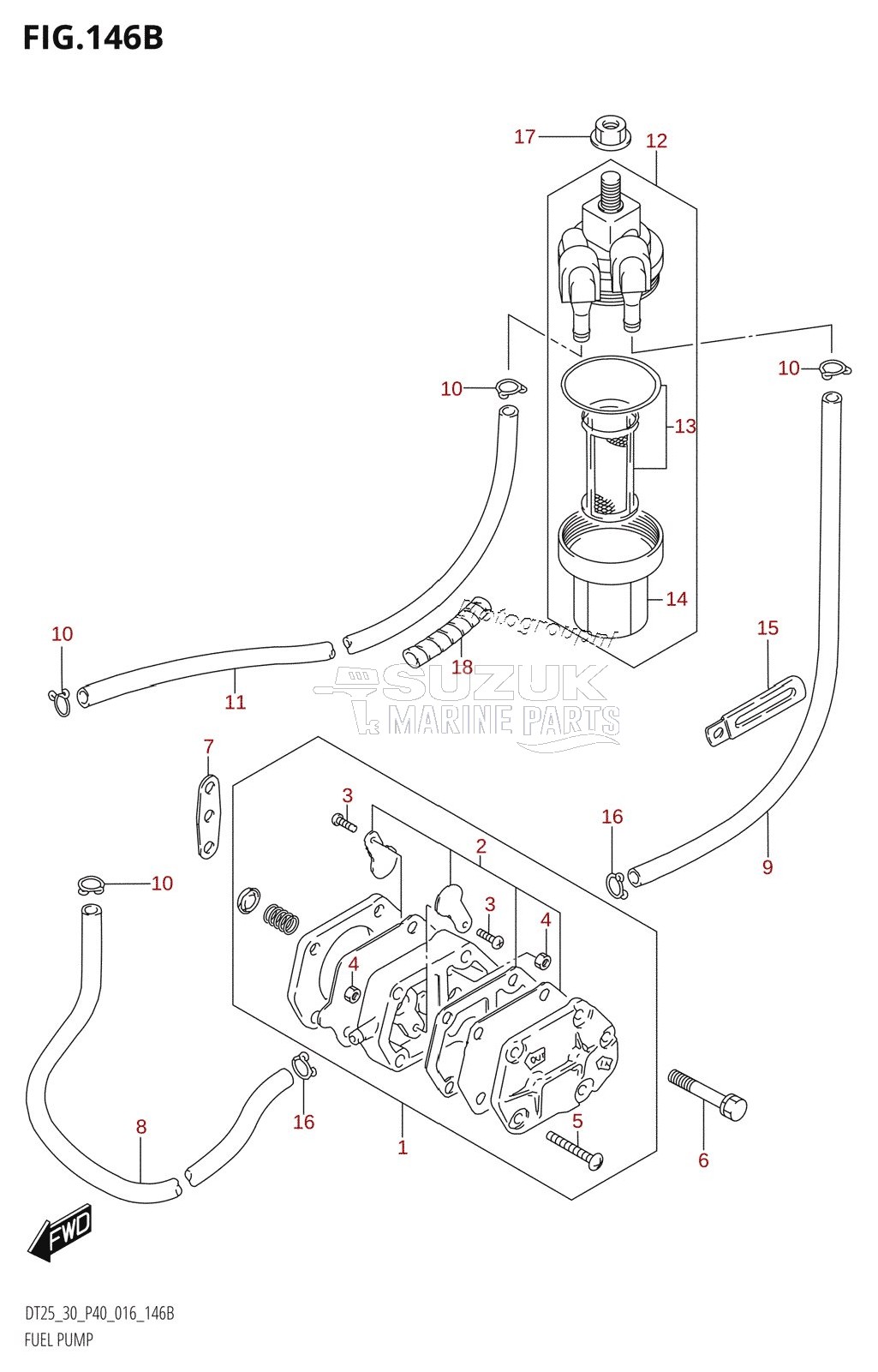 FUEL PUMP (DT30:P40)