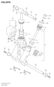 DF225T From 22503F-410001 (E03)  2014 drawing TRIM CYLINDER (DF250ST:E03)