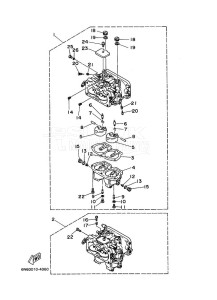 130BETOL drawing CARBURETOR