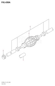 DF200A From 20003F-340001 (E11 E40)  2023 drawing FUEL HOSE