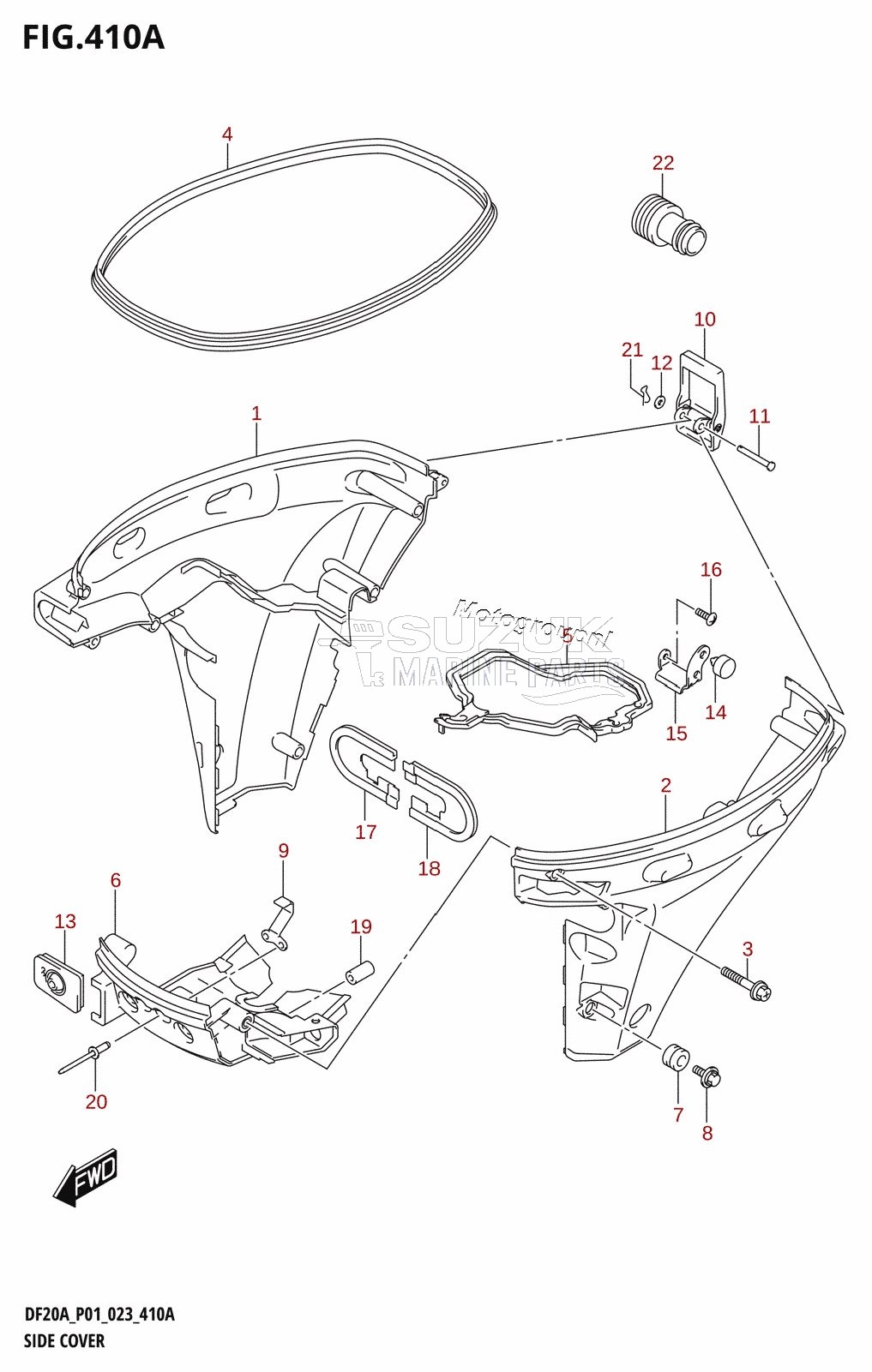 SIDE COVER ((DF9.9B,DF15A,DF20A):P01)