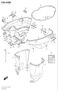 15002F-710001 (2017) 150hp E03-USA (DF150ST  DF150T) DF150 drawing SIDE COVER (DF175Z:E03)