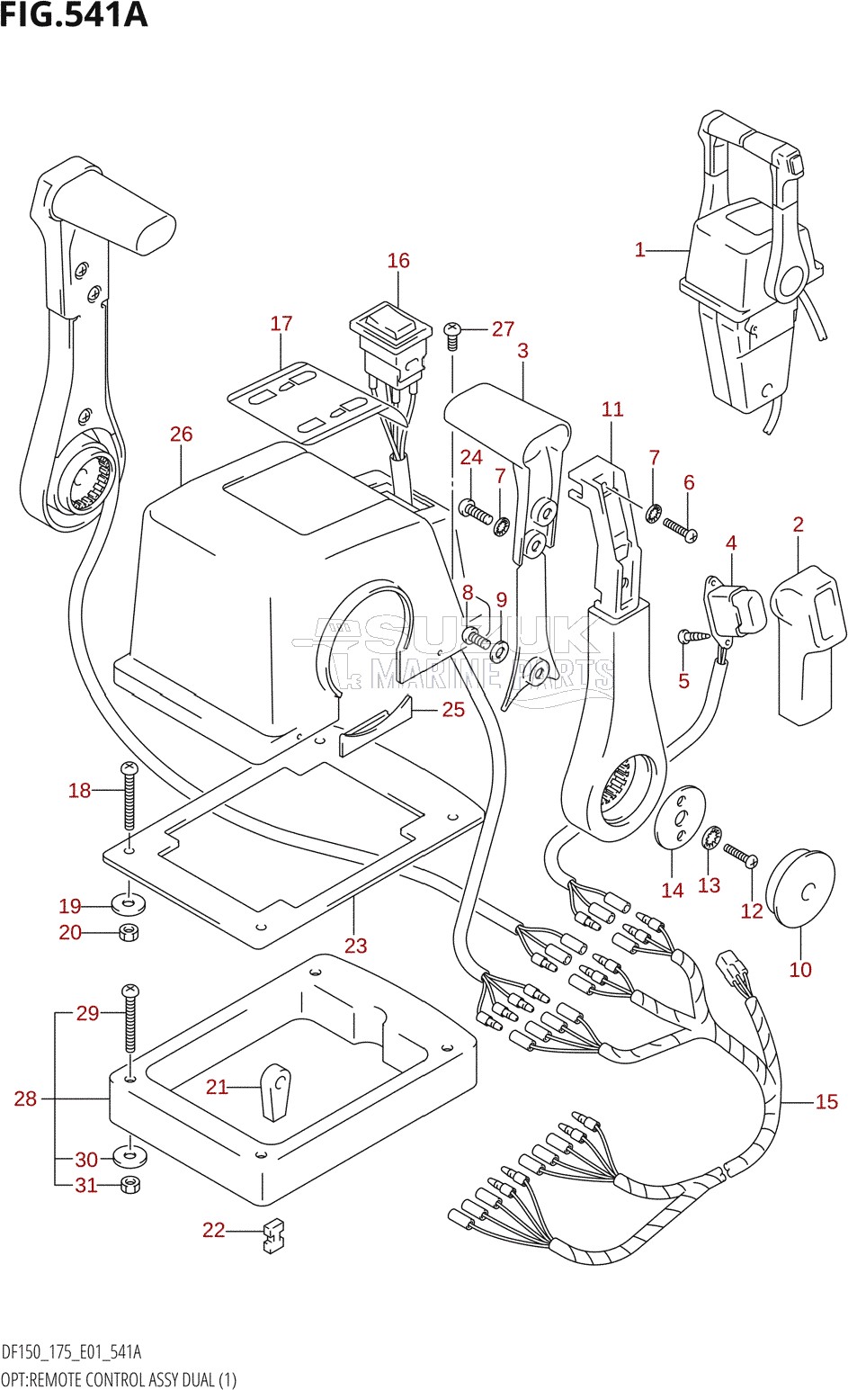 OPT:REMOTE CONTROL ASSY DUAL (1)