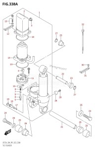 DF30A From 03003F-140001 (P01)  2021 drawing TILT CYLINDER (DF25AT,DF25ATH,DF30AT,DF30ATH)