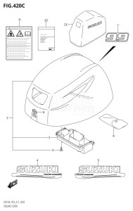 DF9.9A From 00994F-710001 (P03)  2017 drawing ENGINE COVER (DF9.9A:P03)