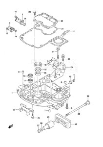 DF 90A drawing Engine Holder