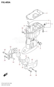 DF25A From 02504F-340001 (P03)  2023 drawing DRIVE SHAFT HOUSING (DF25A)