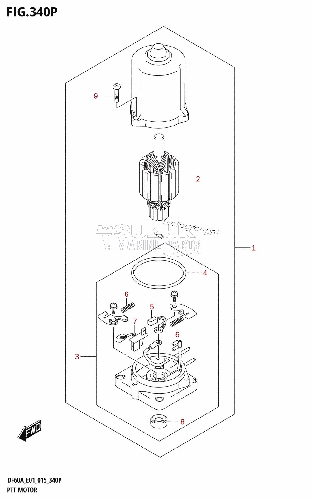 PTT MOTOR (DF60AVTH:E01)