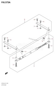 DF200 From 20001F-421001 (E01)  2004 drawing OPT:TIE ROD