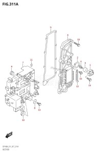 DF140AZ From 14003Z-710001 (E11 E40)  2017 drawing RECTIFIER