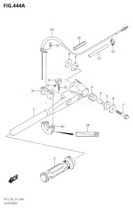 DF2.5 From 00252F-510001 (P03)  2015 drawing TILLER HANDLE