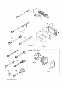 F300BETX drawing OPTIONAL-PARTS-1