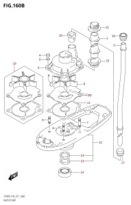 DT40 From 04005K-710001 ()  2017 drawing WATER PUMP (DT40W:P90)