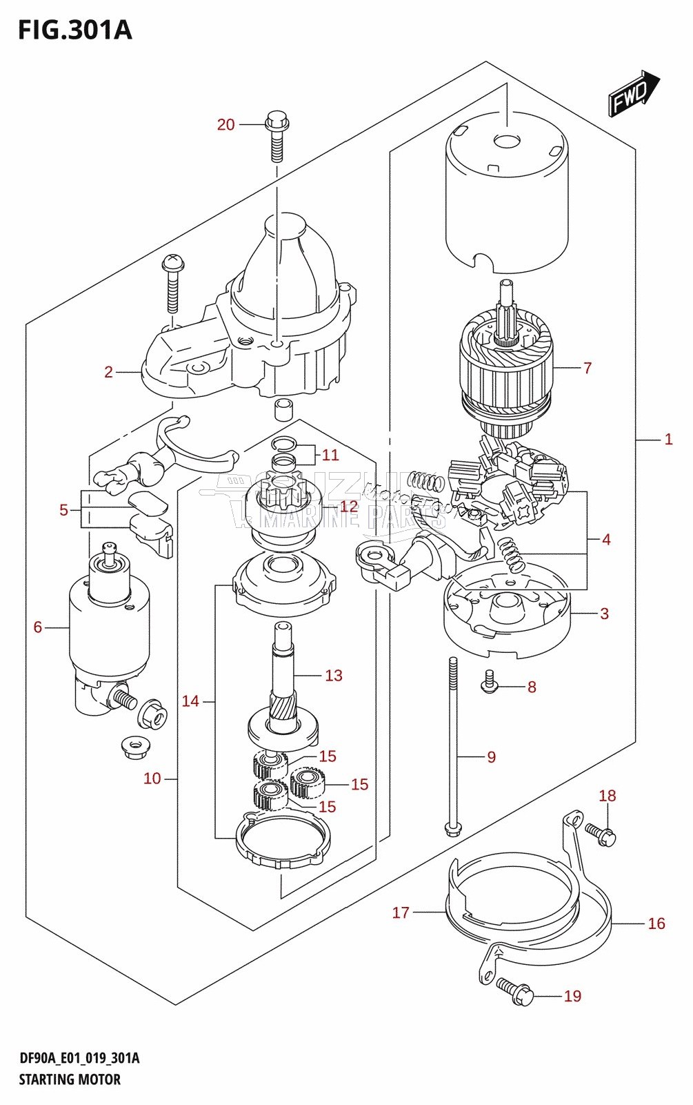 STARTING MOTOR