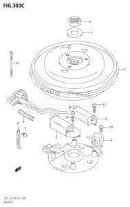 DT30 From 03005-310001 ()  2013 drawing MAGNETO (DT30R:P40)