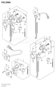 15002F-410001 (2014) 150hp E03-USA (DF150T  DF150TG) DF150 drawing OPT:SWITCH