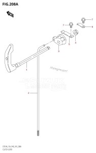 DT9.9A From 00993K-910001 (P36 P40)  2019 drawing CLUTCH LEVER (P36,P81,DT9.9AK:P40)