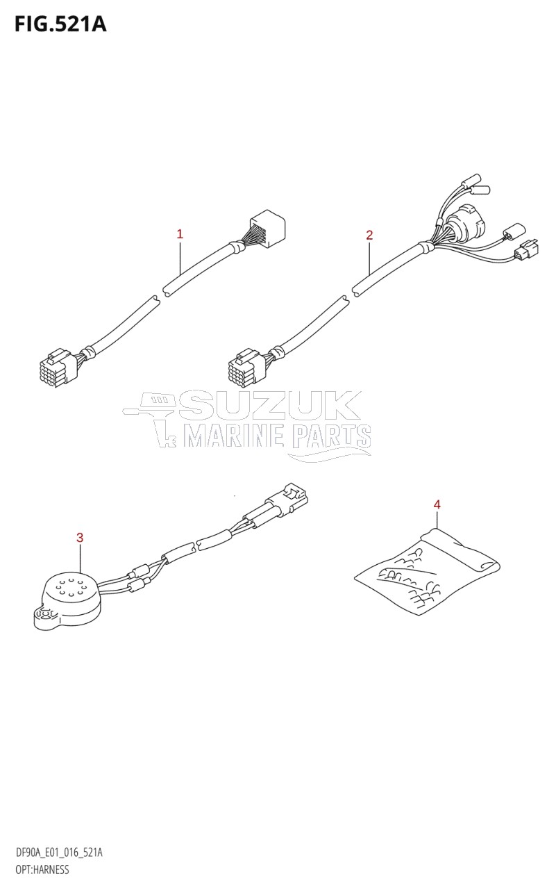 OPT:HARNESS (DF70A:E01)