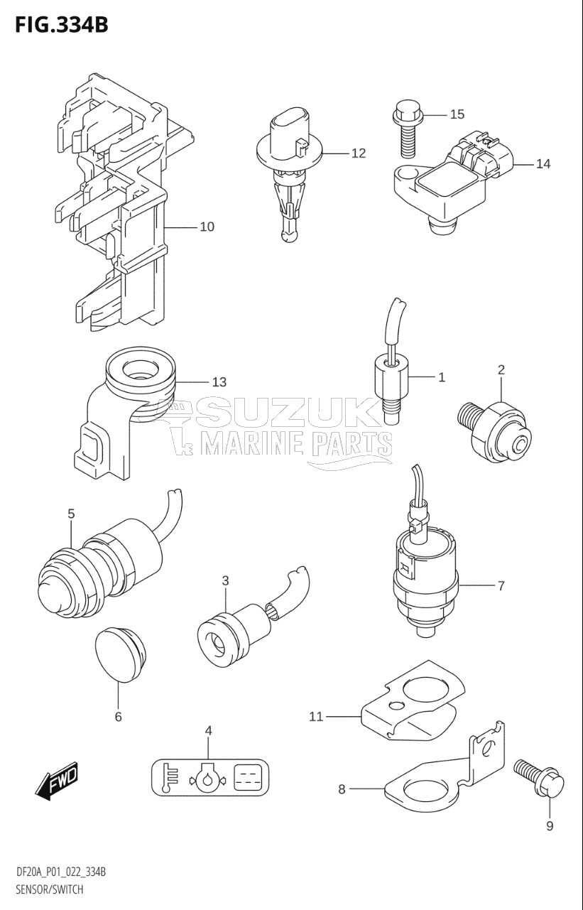 SENSOR / SWITCH (DF20A:P40)