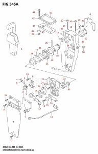 DF30AT From 03003F-440001 (P03)  2024 drawing OPT:REMOTE CONTROL ASSY SINGLE (2) (DF25AT,DF25ATH,DF30ATH,DF30AT)