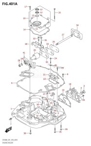 DF300A From 30002P-810001 (E01 E40)  2018 drawing ENGINE HOLDER