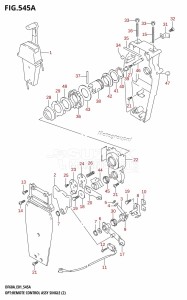 DF40A From 04004F-110001 (E34-Italy)  2011 drawing OPT:REMOTE CONTROL ASSY SINGLE (2)