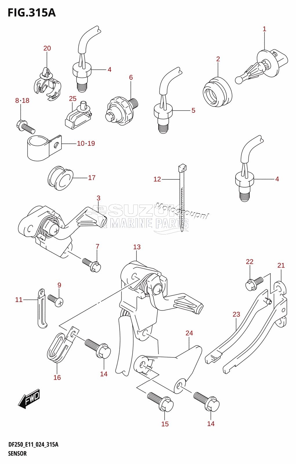 SENSOR (DF200T)