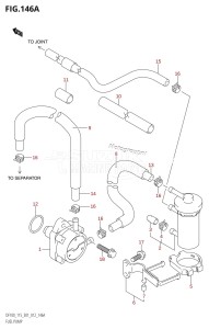 DF115AST From 11504F-040001 (E03)  2020 drawing FUEL PUMP (DF100T:E01)