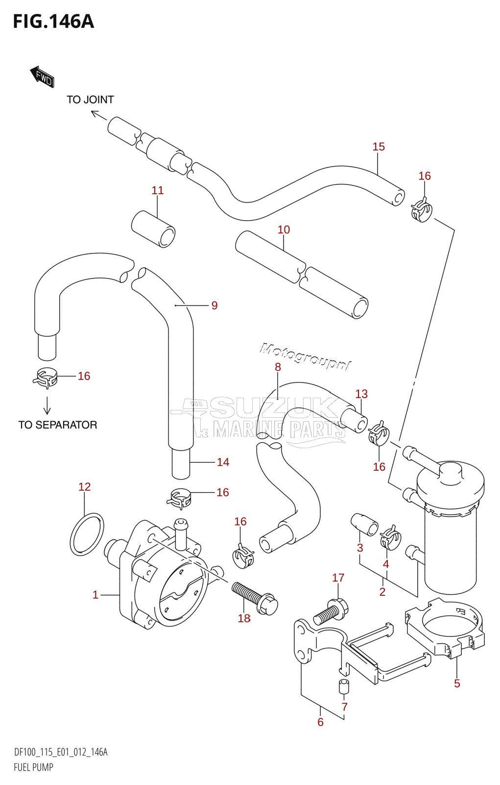 FUEL PUMP (DF100T:E01)