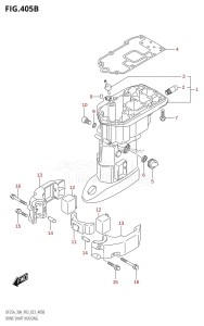 DF25A From 02504F-240001 (P03)  2022 drawing DRIVE SHAFT HOUSING (DF25AT,DF25ATH,DF30AT,DF30ATH)